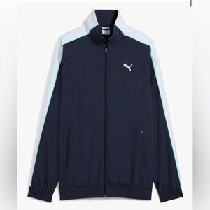 PUMA Mens T7 Oversized Athletic Outerwear Casual - Blue